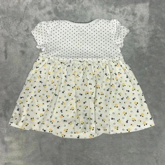 Little Me - floral dress with built in onesie. Size  3 months - Picture 3 of 3